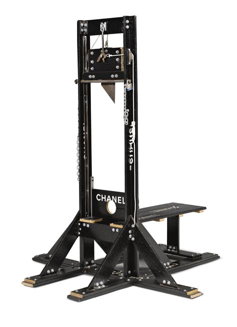 chanel guillotine for sale|Tom Sachs (b. 1966) , Chanel Guillotine .